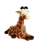 Aurora Small Giraffe Eco Nation Eco-Friendly Plush Toy Orange 8.5"