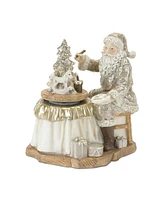 Slickblue Santa With Spinning Christmas Tree