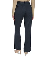 Tommy Hilfiger Women's Metallic Pinstriped Pants