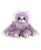 Aurora Large Amethyst Sloth Luxe Boutique Exquisite Plush Toy 14"