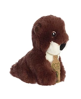 Aurora Mini River Otter Eco Nation Eco-Friendly Plush Toy Brown 5"