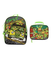 Teenage Mutant Ninja Turtles 16" (Tmnt) 2-Piece Backpack & Lunchbox Set