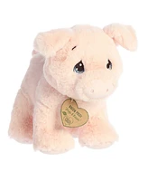 Aurora Small Bacon Piggy Precious Moments Inspirational Plush Toy Pink 9"