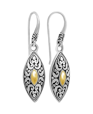 Devata Angel Eyes Earrings in Sterling Silver