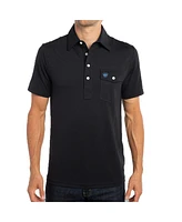 Criquet Men's Black Charlotte Fc Player Polo