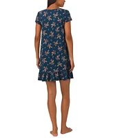 Lauren Ralph Women's Flutter-Sleeve Nightgown