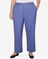 Alfred Dunner Plus Worth Avenue Classic Medium Length Pant