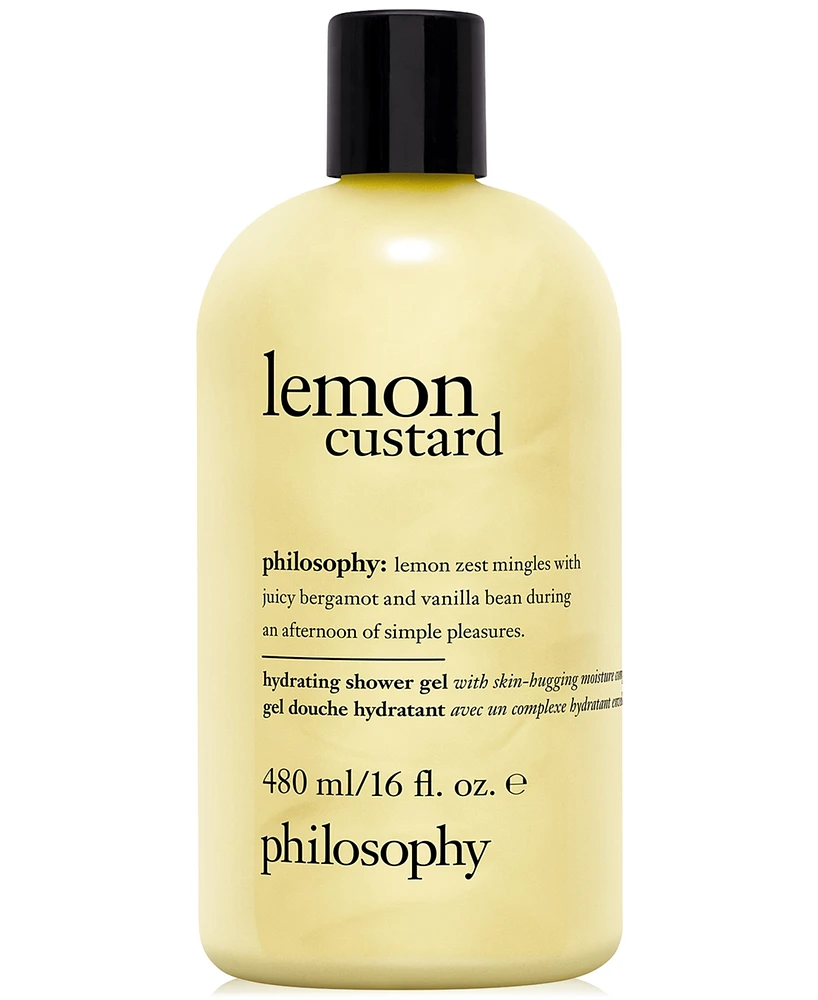 philosophy Lemon Custard Hydrating Shower Gel