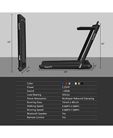 Costway 2.25HP 2 1 Treadmill