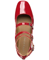 Sun + Stone Women's Cecillee Triple Strap Mary Jane Flats, Created for Macy's