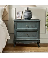 Hulala Home Pallantium Classical 24" Tall 2 - Drawer Nightstand