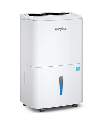 Waykar 150 Pint Energy Star Dehumidifier for Large Rooms & Basements,7000 Sq.Ft