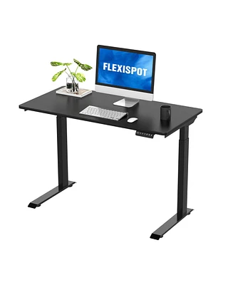 FlexiSpot E9W Height Adjustable Standing Desk, White