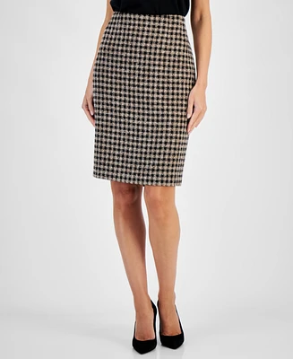 Kasper Women's Zip-Back Pencil Skirt