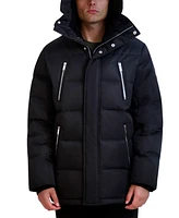 Karl Lagerfeld Men's Heavy Quilted Parka