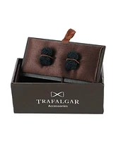 Trafalgar Silk Knots Formal Set (4 Studs and 2 Cuffs)