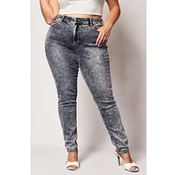 Slink Jeans Plus Denim High Rise Skinny