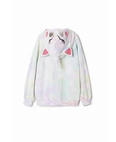 Desigual Girls Girls's Tie-dye unicorn hoodie