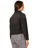 Democracy Women's Sherpa Lined Denim Jacket