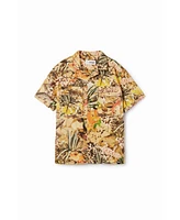 Desigual Boys Boys's Camouflage resort shirt