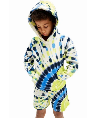 Desigual Boys Boys's Oversize tie-dye sweatshirt