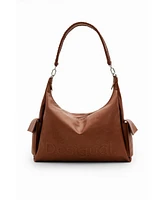 Desigual Women's L logo shoulder bag