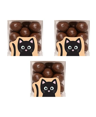 Sugarfina Halloween Cat Sparkle Pops Candy Small Cubes, 3 Piece