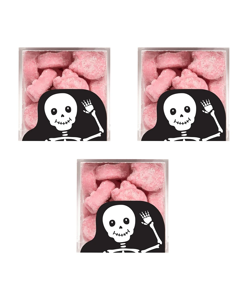 Sugarfina Skeleton Sugar Skulls Candy Small Cubes, 3 Piece