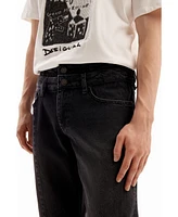 Desigual Men's Double-waist carrot jeans