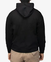 Spring + Mercer Men's Rinestone Embellished Skull Pullover Hoodie