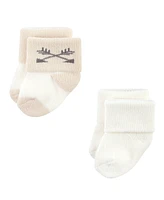 Hudson Baby Baby Boys Cotton Rich Newborn and Terry