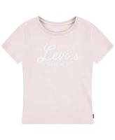 Levi's Toddler Girls Script Logo Graphic T-Shirt