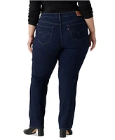 Levi's Plus Classic Mid-Rise Straight-Leg Jeans