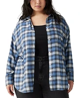 Levi's Plus Henri Long-Sleeve Flannel Shirt