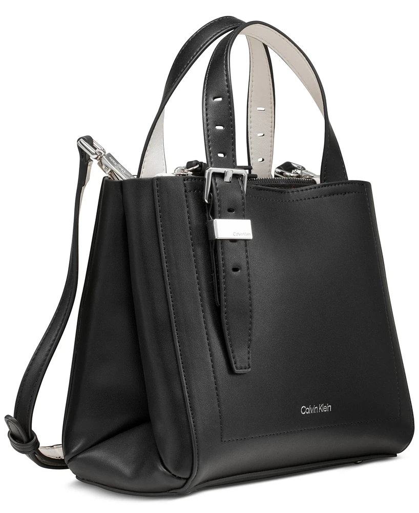 Calvin Klein Lowen Triple Compartment Adjustable Crossbody
