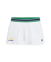 Polo Ralph Lauren Toddler and Little Girls Us Open Pleated Short