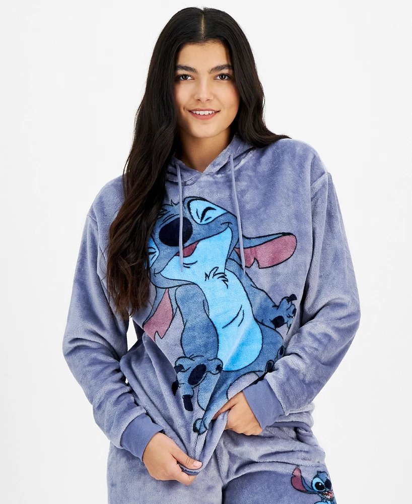 Disney Juniors' Stitch Fleece Graphic Hoodie