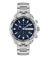 Plein Sport Men's Impact Chronograph Date Quartz Stainless steel Bracelet 46mm