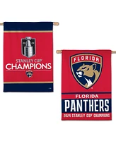 Wincraft Florida Panthers 2024 Stanley Cup Champions 28" x 40" Double