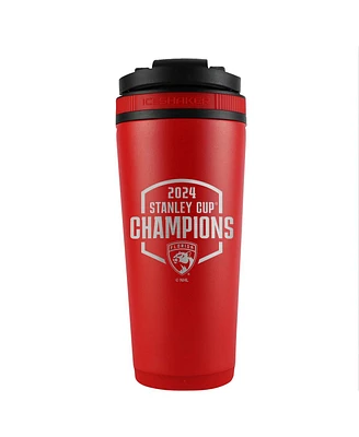 Wincraft Florida Panthers 2024 Stanley Cup Champions 26oz. Stainless Steel Ice Shaker Blender Bottle