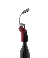 Rabbit Vertical Lever Corkscrew with Foil Cutter, Merlot