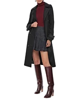 Avec Les Filles Women's Belted Hooded Trench Coat, Created for Macy's