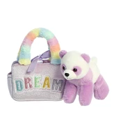 Aurora Small Rainbow Dream Fancy Pals Fashionable Plush Toy Purple 6.5"