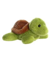 Aurora Small Tal Turtle Shoulderkins Adorable Plush Toy Green 6"