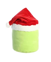 Aurora Small Mallows Santa Grinch Dr. Seuss Whimsical Plush Toy Green 6"