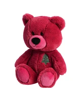 Aurora Large Hugga-Wug Tree Bear Holiday Festive Plush Toy Red 13.5"