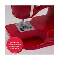 Simple 3337 Sewing Machine - Red