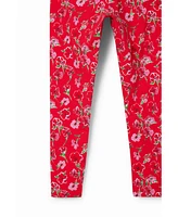 Desigual Girls Girls's Long floral leggings