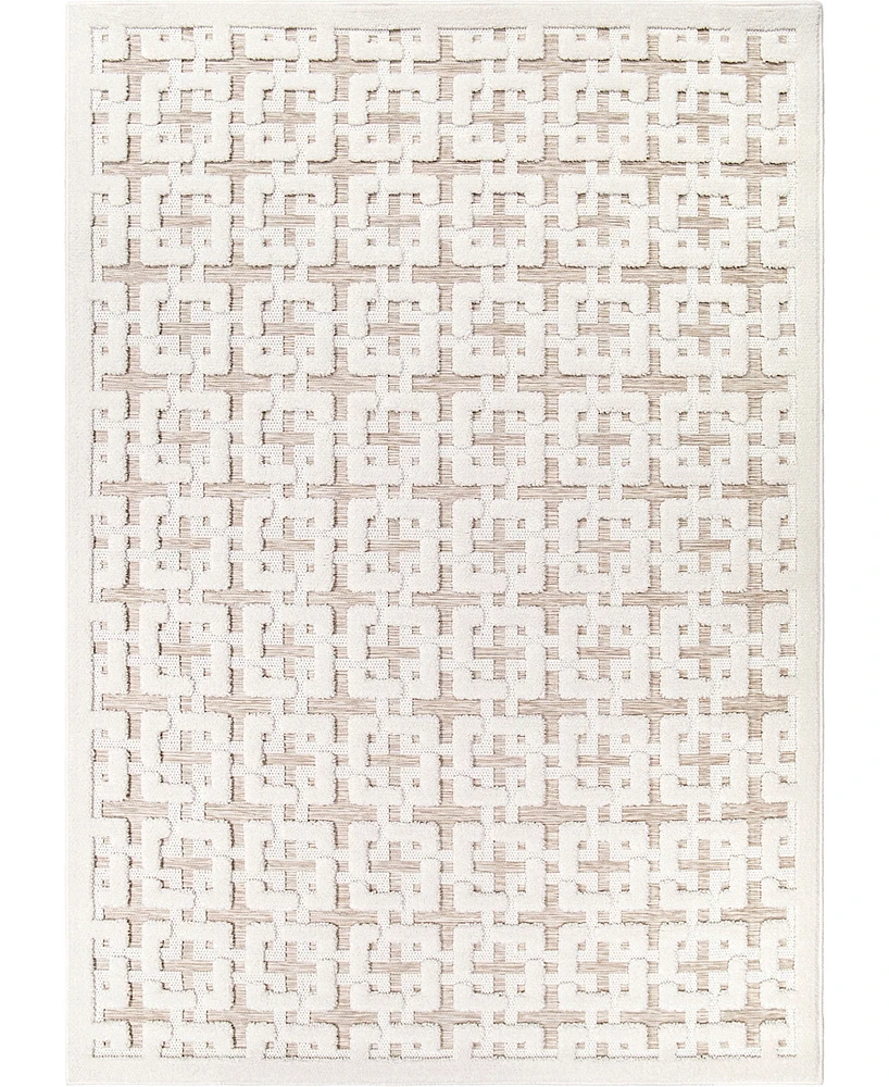 Orian Crochet Chain Link 7'10"x10'10" Area Rug