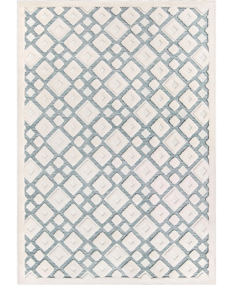 Orian Crochet Diamond Park 9'x13' Area Rug